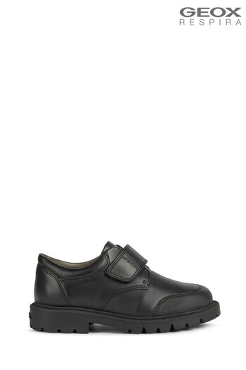 Geox Boys Junior Shaylax Black Shoes (M20840) | £52.50