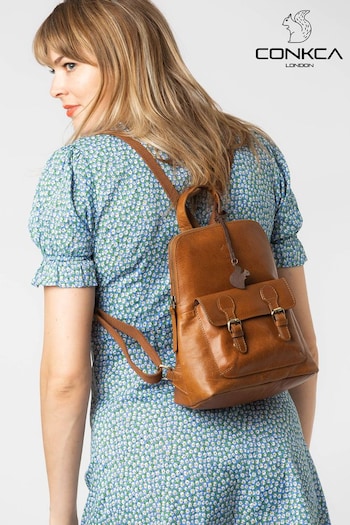 Conkca Kendal Leather Backpack (M21110) | £66
