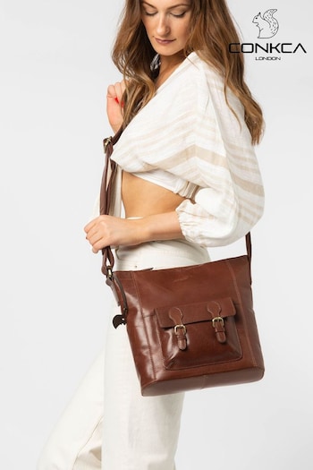 Conkca Robyn Leather Shoulder Bag (M21115) | £66