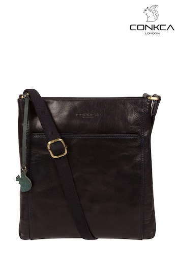 Conkca Dink Leather Cross-Body Bag (M21121) | £44