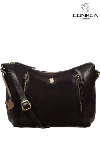 Conkca Esta Leather Cross-Body Bag (M21137) | £59