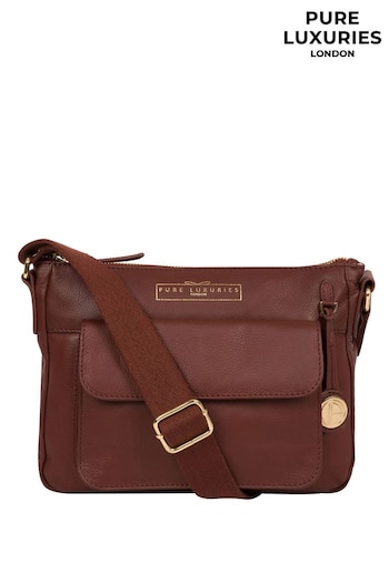 Pure Luxuries London Tindall Leather Shoulder Bag (M21146) | £49