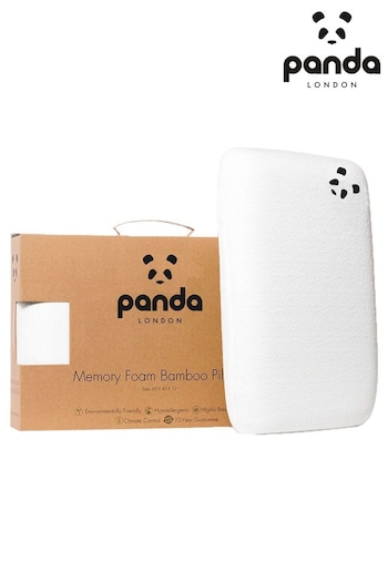Panda London Bamboo & Memory Foam Pillow (M21512) | £45