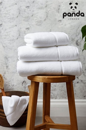 Panda London White Bamboo Towel (M21514) | £17 - £45