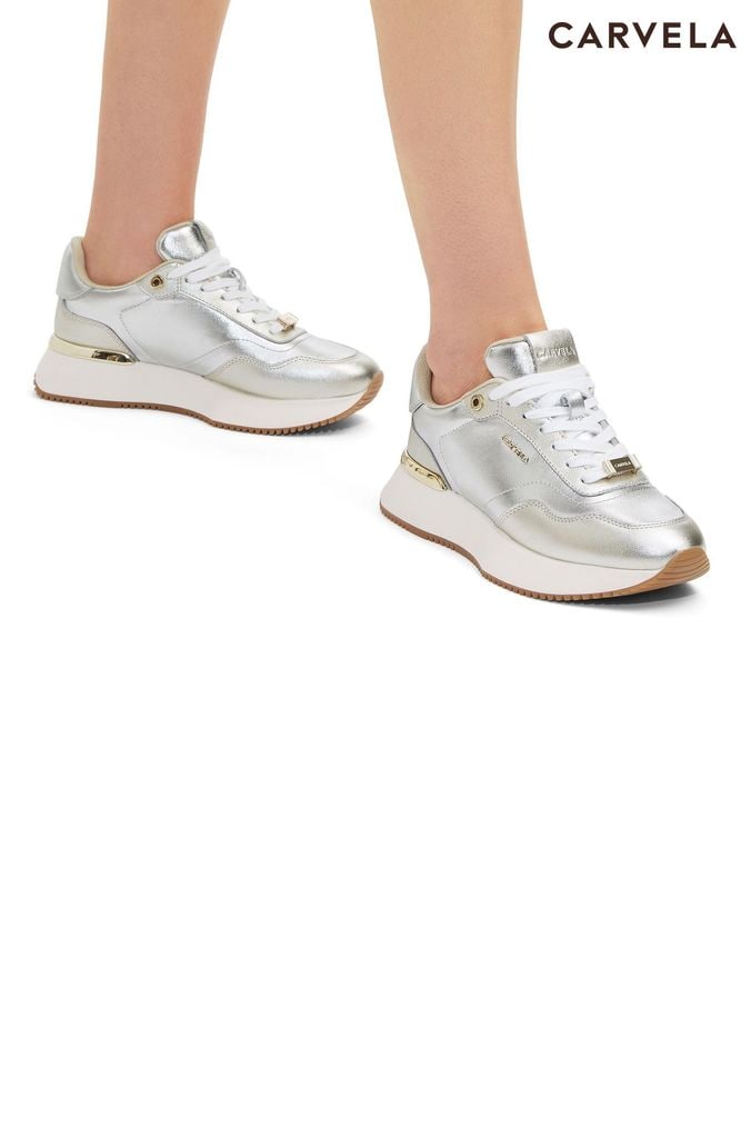 Buy Women s Silver Carvela Footwear Online Next UK