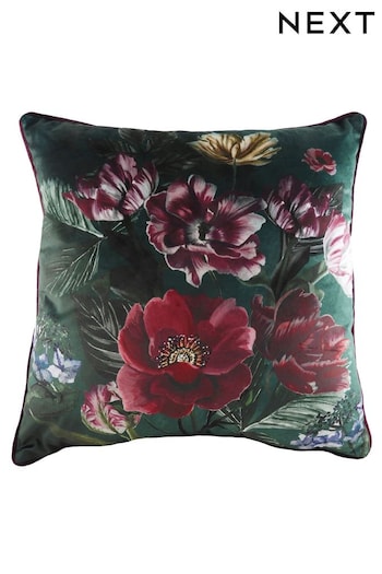 Evans Lichfield Multicolour Eden Bloom Floral Polyester Filled Cushion (M22358) | £22