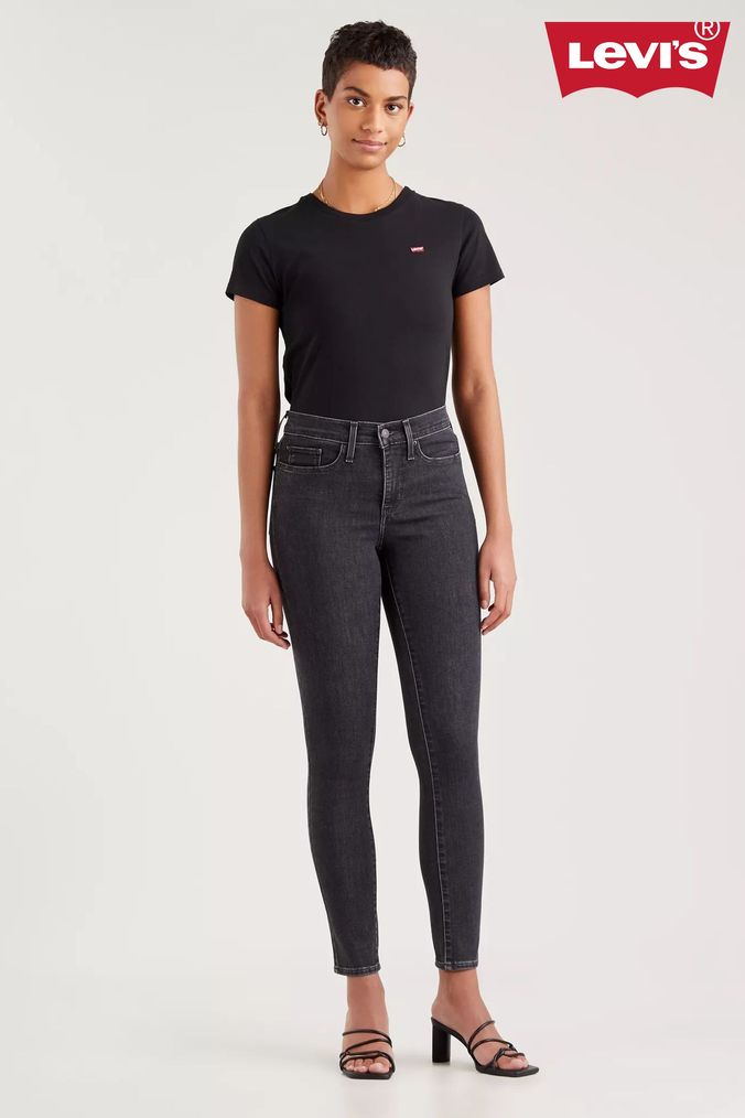 Buy Women s Levi s Lift Slim Shape Jeans Grey Online Next UK