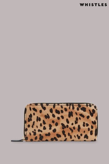 Whistles Animal Leopard Long Purse (M23956) | £75