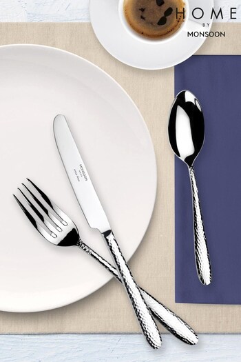 Monsoon Silver Mirage Pastry Set (M23987) | £25