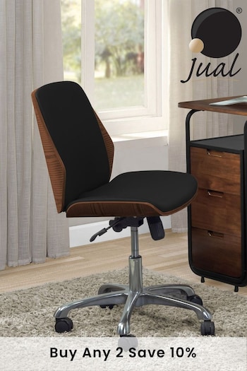 Jual Walnut Universal Swivel Chair (M24263) | £350
