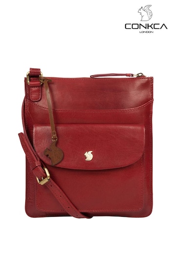 Conkca Lauryn Leather Cross-Body Bag (M25516) | £45
