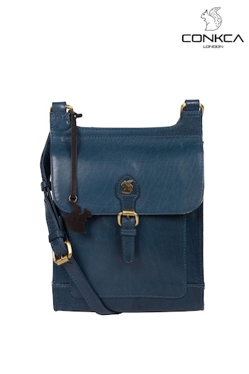Conkca Sasha Leather Cross-Body Bag (M25594) | £49
