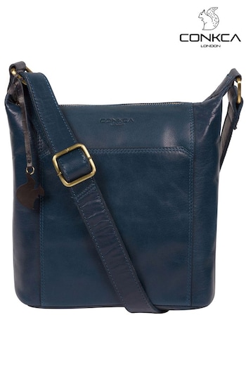 Conkca Yasmin Leather Cross-Body Bag (M25611) | £59