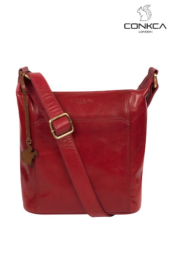 Conkca Yasmin Leather Cross-Body Bag (M25612) | £59