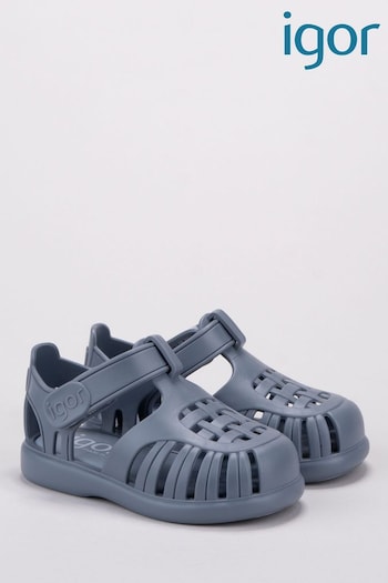 Igor Tobby Solid Sandals Blue (M26154) | £20