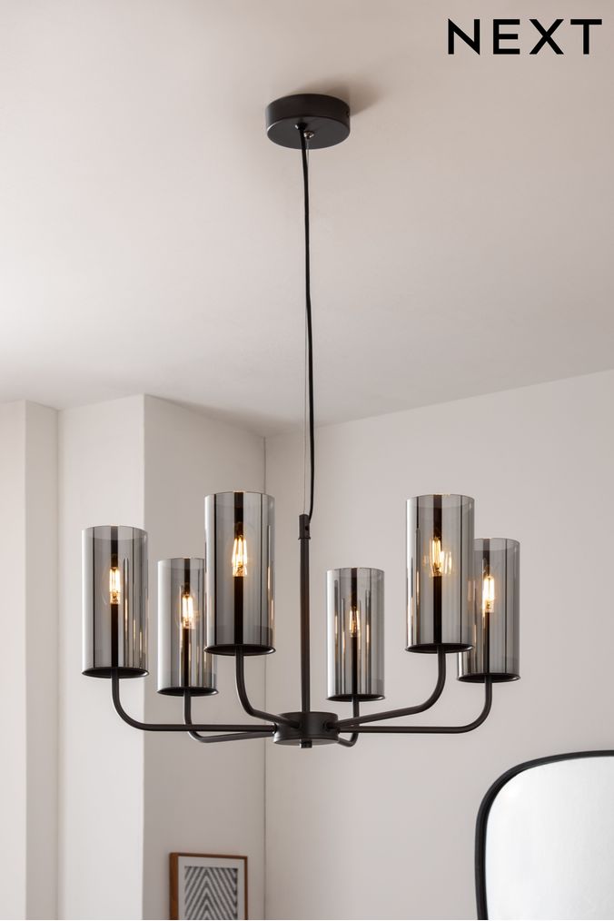 Next black shop light fitting