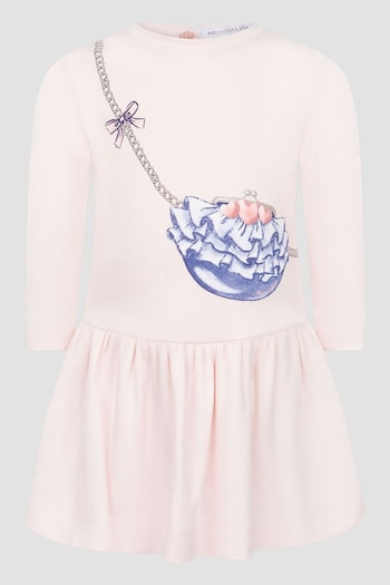Monnalisa Baby Girls Pink Dress (M27223) | £194