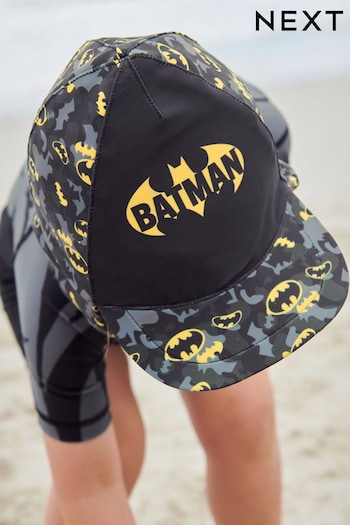 Batman Black Legionnaire Swim Hat (3mths-10yrs) (M27765) | £10 - £12