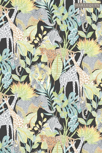 Harlequin Green Into The Wild Wallpaper Children's Wallpaper (M27811) | £39