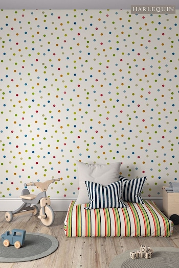 Harlequin Blue Bonbon Wallpaper Children's Wallpaper (M27818) | £39