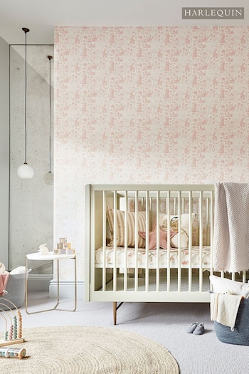 Harlequin Pink Into The Meadow Wallpaper Children's Wallpaper (M27821) | £39