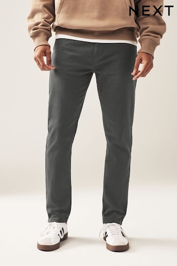 Charcoal Slim Essential Stretch borussia Jeans (M29007) | £26