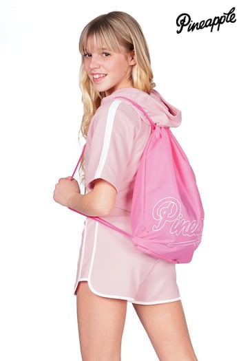 Pineapple Pink Drawstring Bag (M29140) | £11
