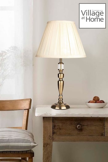 Village At Home Gold Margot Table Lamp (M29995) | £75