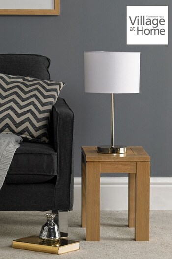 Village At Home Gold Islington Table Lamp (M30026) | £72