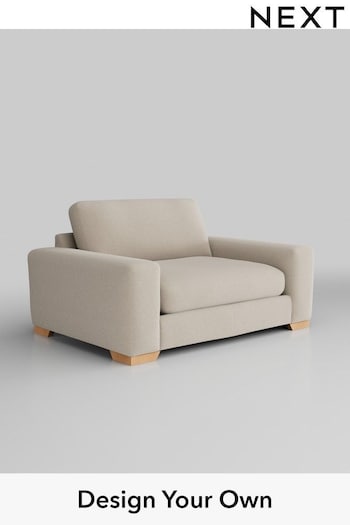 Tweedy Blend Easy Clean/Oyster Houghton Deep Relaxed Sit (M30122) | £450 - £3,050