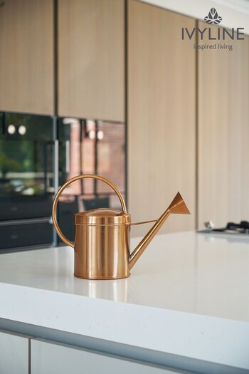 Ivyline Copper Garden Indoor Kensington Traditional Watering Can (M31016) | £40