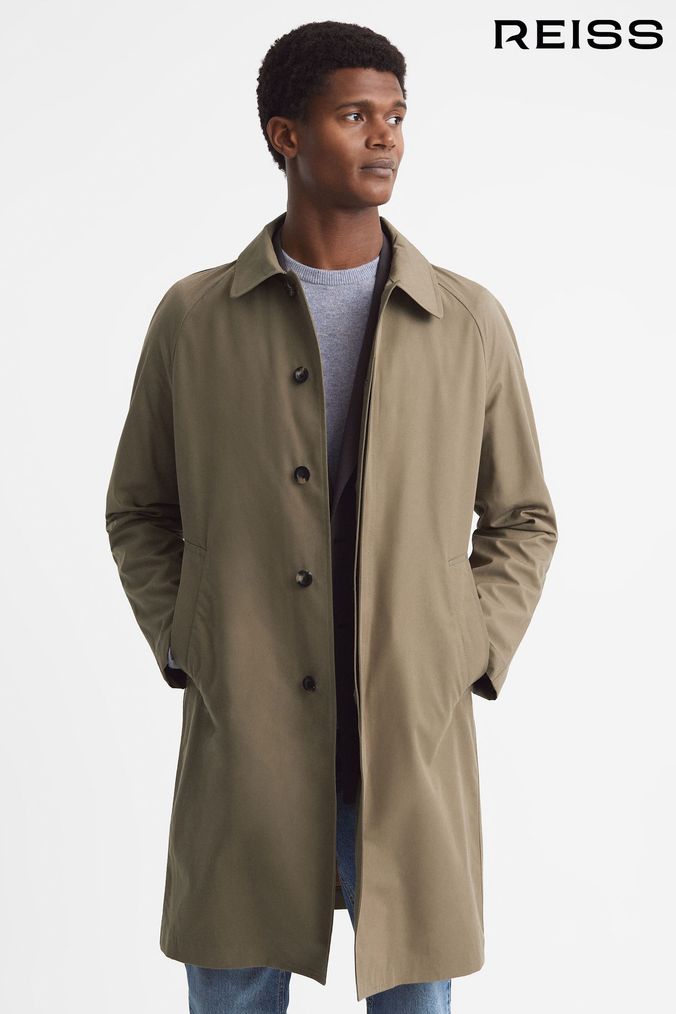Next trench coat mens discount
