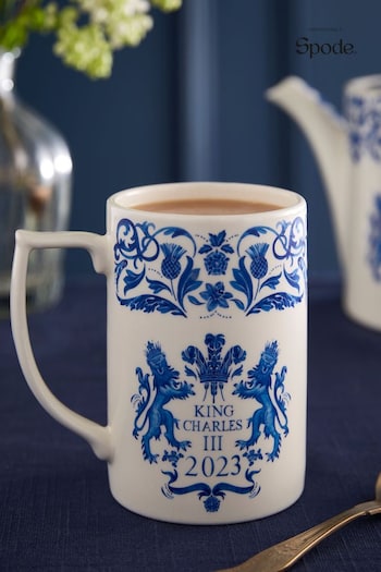 Spode Blue King's Coronation Mug (M31230) | £15