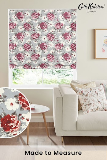 Cath Kidston Red Rose Bloom Made To Measure Roman Blind (M32014) | £75