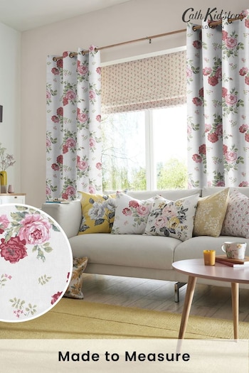 Cath Kidston Pink Antique Rose Made To Measure Curtains (M32021) | £91