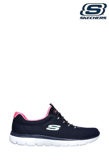 Skechers Blue Summits Slip-On Sports Shoe (M33021) | £59