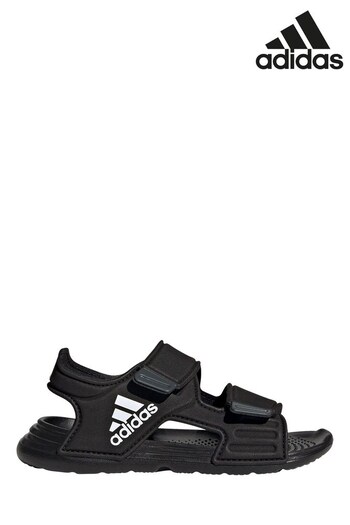 adidas Black Altaswim Junior Sandals (M33398) | £23