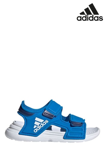 adidas Black Blue Altaswim Infant Sandals (M33400) | £20
