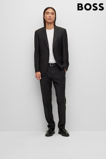 BOSS Black Slim Fit Suit :Trousers Heels (M33587) | £119