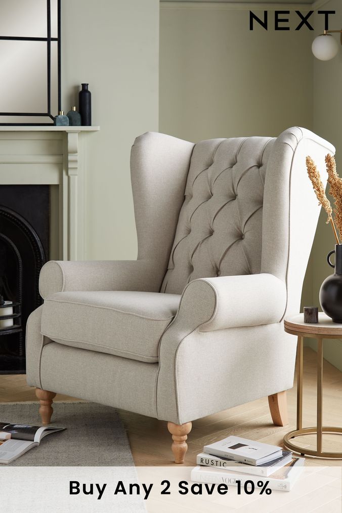 Next to the armchair sale