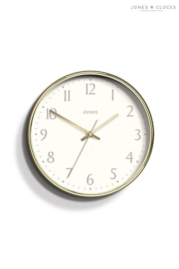 Jones Clocks Gold Penny Wall Clock (M33972) | £30