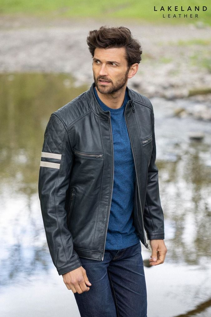 Lakeland leather mens jackets 2025