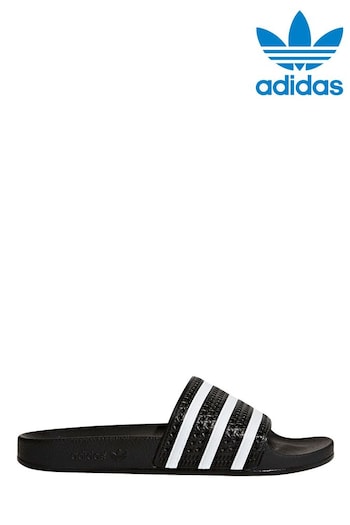 adidas Originals Black Adilette Sliders (M34741) | £30