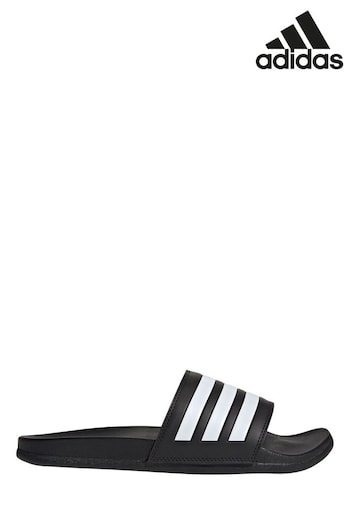 Ginger Black Adilette Comfort Slides (M34742) | £35