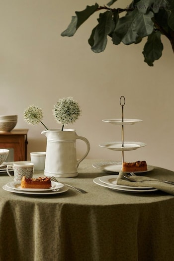 Laura Ashley Green Wild Clematis Collectables 3 Tier Cake Stand (M35332) | £48