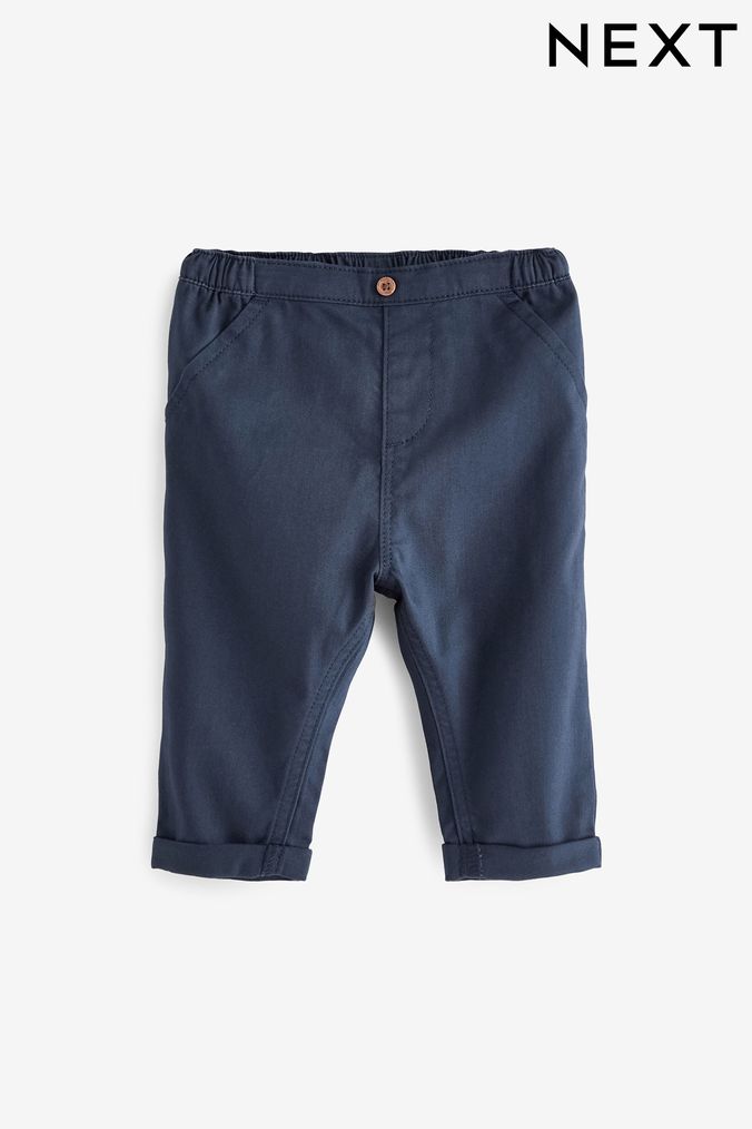 Navy blue baby pants hot sale