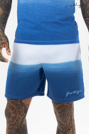Hype Mens Blue Lake Fade Scribble MC2 Shorts (M36187) | £30