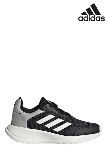 adidas Black/white Chuck Sportswear Tensaur Run Kids Trainers (M36513) | £33