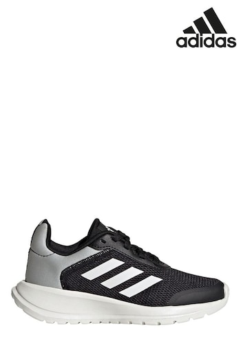 adidas Black/white Jacketwear Tensaur Run Kids Trainers (M36513) | £33