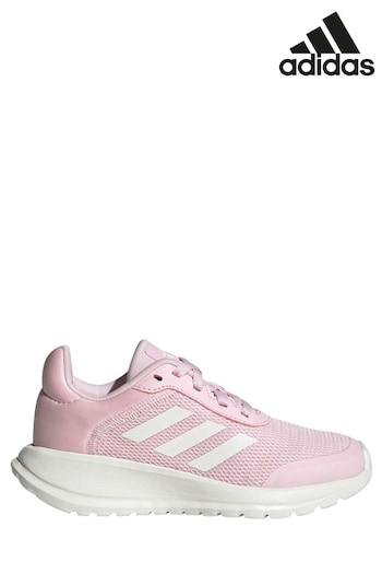 adidas Pink Leviwear Tensaur Run Kids Trainers (M36514) | £33